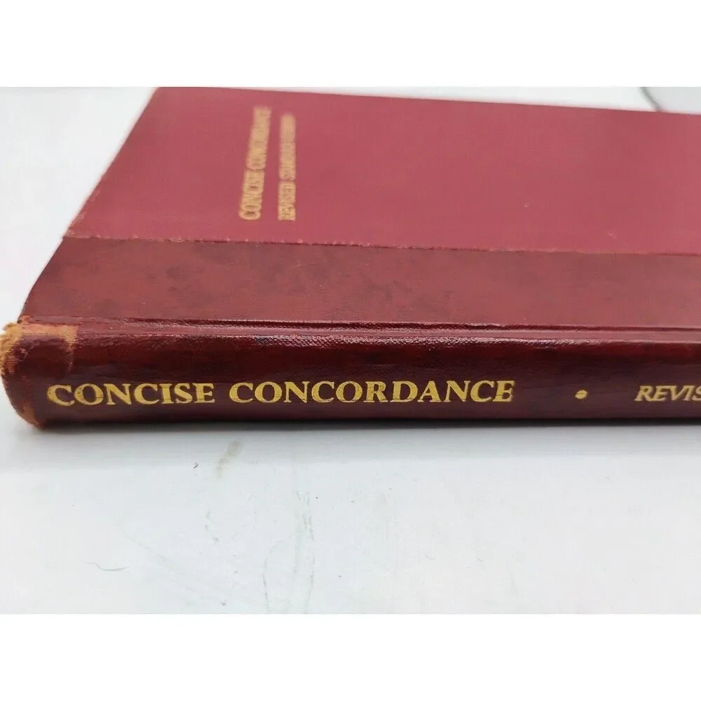 Vintage Concise Concordance Revised Standard Version 1959 Holy Bible Reference